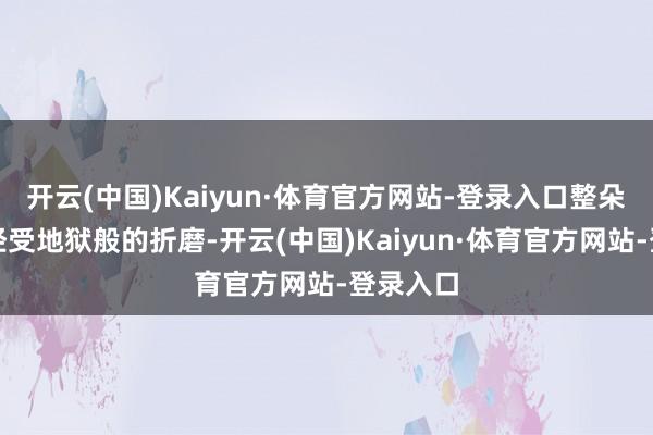 开云(中国)Kaiyun·体育官方网站-登录入口整朵云皆在经受地狱般的折磨-开云(中国)Kaiyun·体育官方网站-登录入口