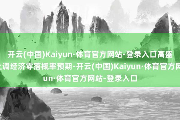 开云(中国)Kaiyun·体育官方网站-登录入口高盛分析师近期上调经济零落概率预期-开云(中国)Kaiyun·体育官方网站-登录入口