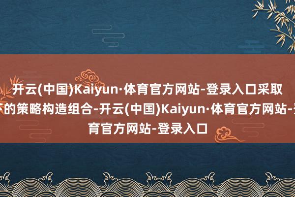 开云(中国)Kaiyun·体育官方网站-登录入口采取从上至下的策略构造组合-开云(中国)Kaiyun·体育官方网站-登录入口