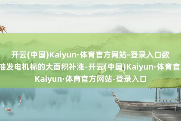 开云(中国)Kaiyun·体育官方网站-登录入口数据中心电源、柴油发电机标的大面积补涨-开云(中国)Kaiyun·体育官方网站-登录入口
