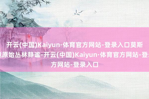 开云(中国)Kaiyun·体育官方网站-登录入口莫斯度秘境原始丛林静谧-开云(中国)Kaiyun·体育官方网站-登录入口