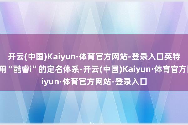 开云(中国)Kaiyun·体育官方网站-登录入口英特尔在桌面端使用“酷睿i”的定名体系-开云(中国)Kaiyun·体育官方网站-登录入口