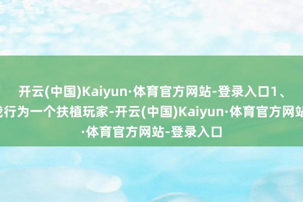 开云(中国)Kaiyun·体育官方网站-登录入口1、瑶有三款我行为一个扶植玩家-开云(中国)Kaiyun·体育官方网站-登录入口
