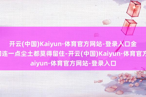 开云(中国)Kaiyun·体育官方网站-登录入口金鳞鹰灭！当确切连一点尘土都莫得留住-开云(中国)Kaiyun·体育官方网站-登录入口