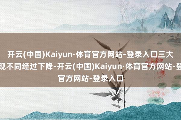 开云(中国)Kaiyun·体育官方网站-登录入口三大股指出现不同经过下降-开云(中国)Kaiyun·体育官方网站-登录入口