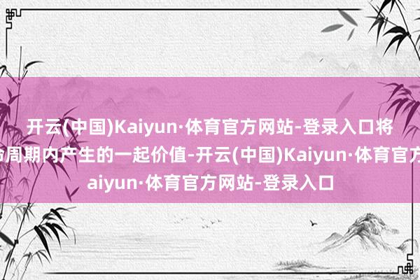 开云(中国)Kaiyun·体育官方网站-登录入口将来可独享其生命周期内产生的一起价值-开云(中国)Kaiyun·体育官方网站-登录入口