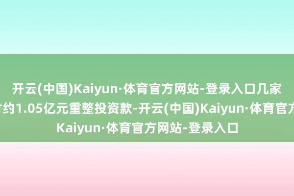 开云(中国)Kaiyun·体育官方网站-登录入口几家机构将系数支付约1.05亿元重整投资款-开云(中国)Kaiyun·体育官方网站-登录入口