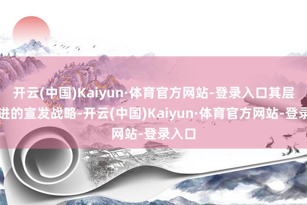 开云(中国)Kaiyun·体育官方网站-登录入口其层层递进的宣发战略-开云(中国)Kaiyun·体育官方网站-登录入口