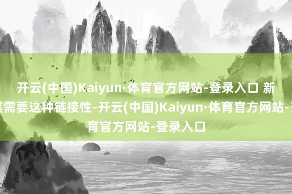 开云(中国)Kaiyun·体育官方网站-登录入口 新品牌尤其需要这种链接性-开云(中国)Kaiyun·体育官方网站-登录入口
