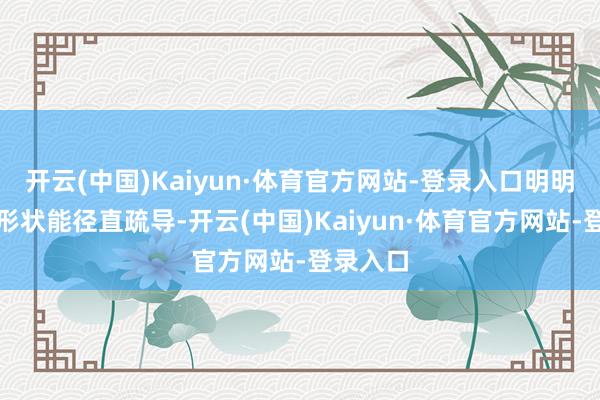 开云(中国)Kaiyun·体育官方网站-登录入口明明有关联形状能径直疏导-开云(中国)Kaiyun·体育官方网站-登录入口